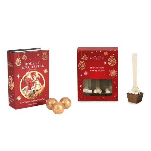 Red Book Box and Hot Chocolate Spoons Bundle