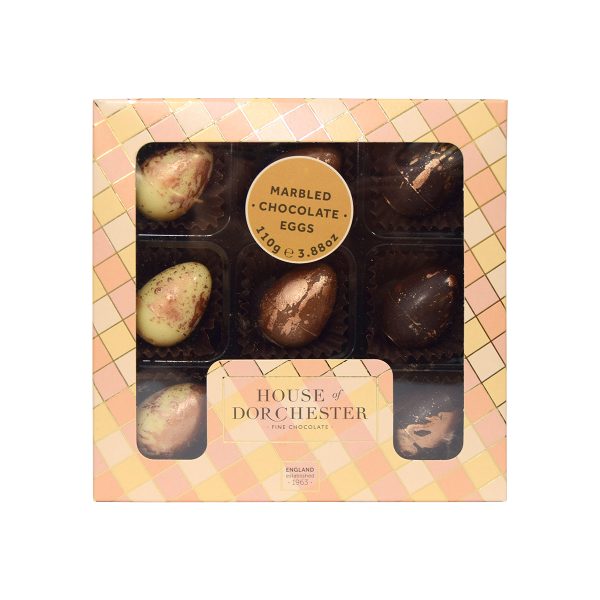 Marbled Chocolate Eggs